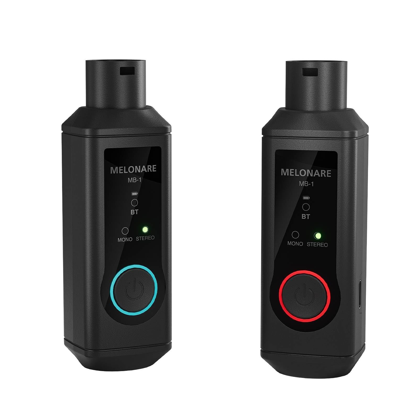 MB-1 Wireless XLR Bluetooth Receiver, 15H Battery, 150Ft Range, Hi-Fi Audio