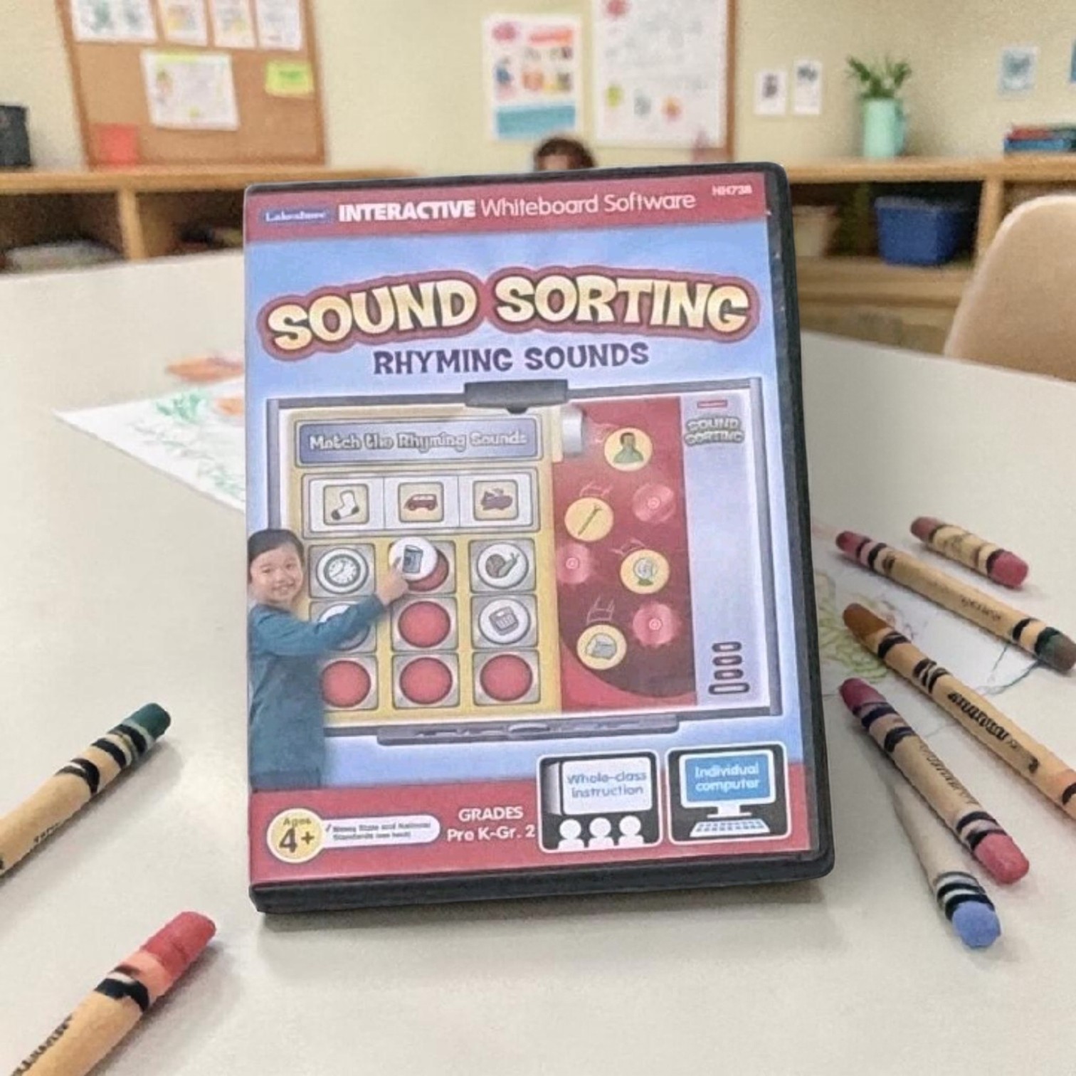 Lakeshore Sound Sorting Rhyming Sounds Interactive Whiteboard PC Mac Homeschool