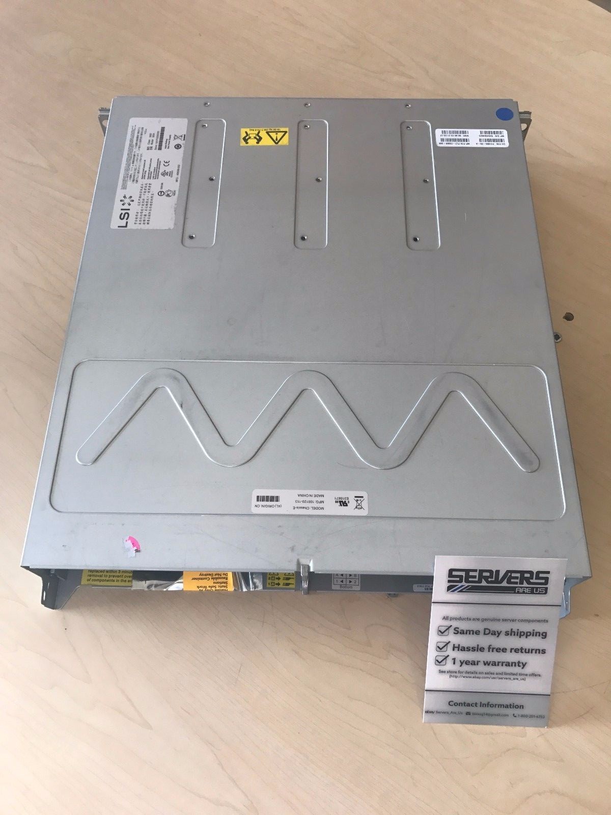 Netapp 45826-00 LSI CLASS 3650 MODEL 0834 COMPUTER NETWORKS CHASSIS ONLY