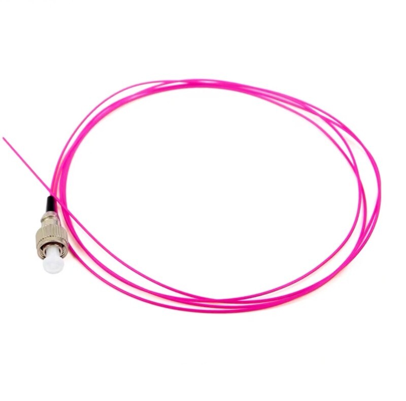 10pcs 1.5m Fiber Optic Pigtail FC Bundle Tail Fiber Multimode OM4 Fiber Cable