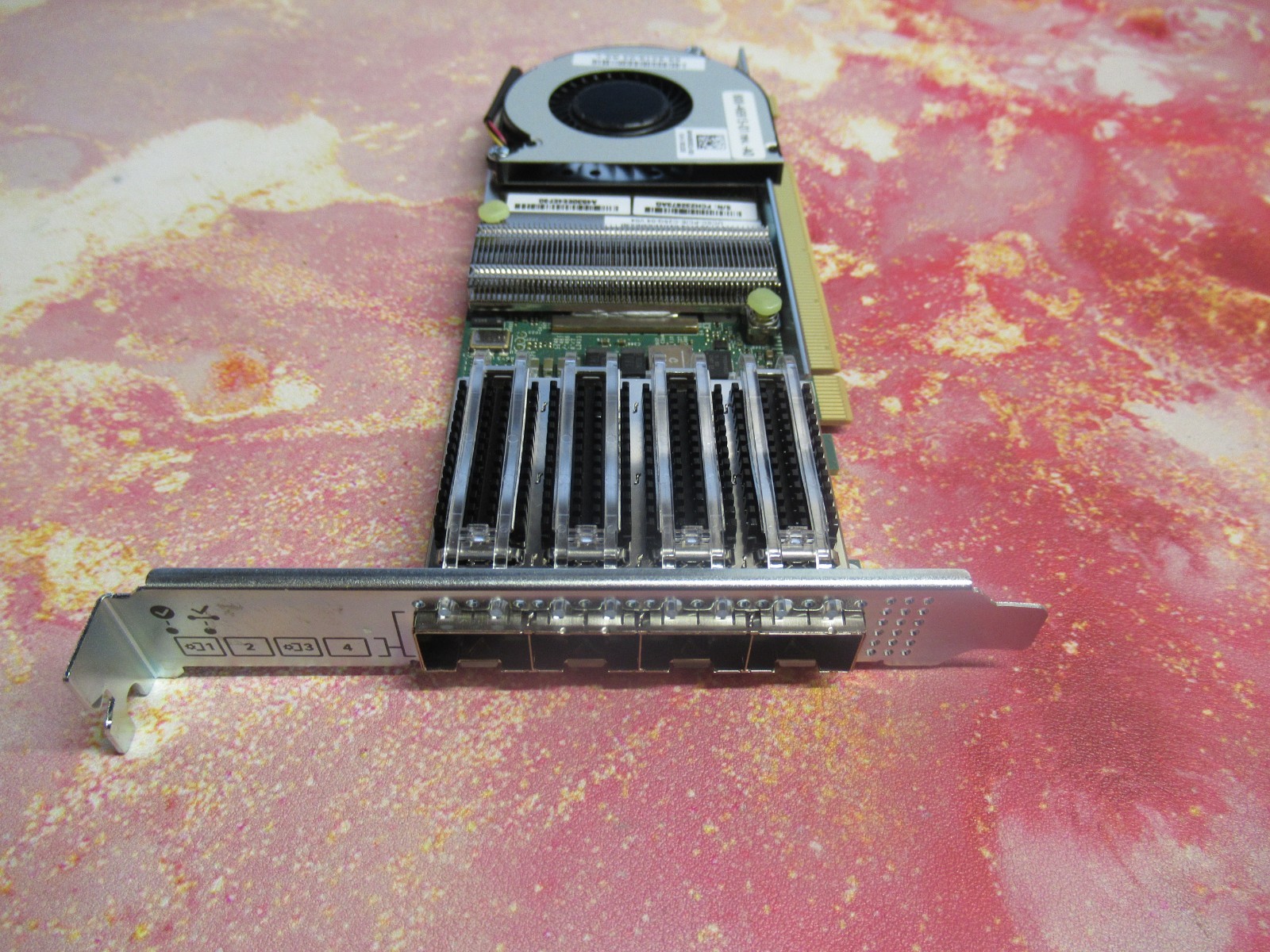 Cisco UCSC-PCIE-C25Q-04 V04 1455 4-PORT PCIE Virtual Interface card High Profile