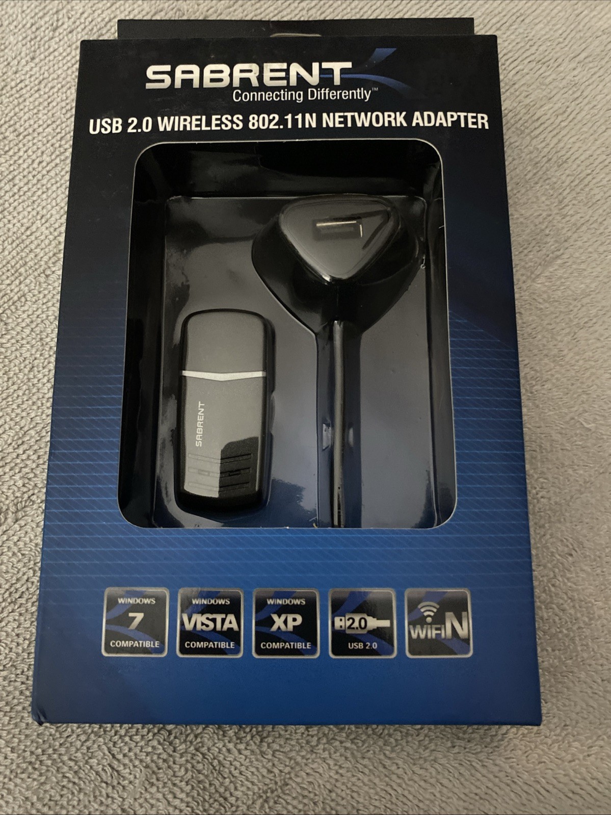 Sabrent USB 2.0 Wireless 802.11n Network Adapter (USB-802N)