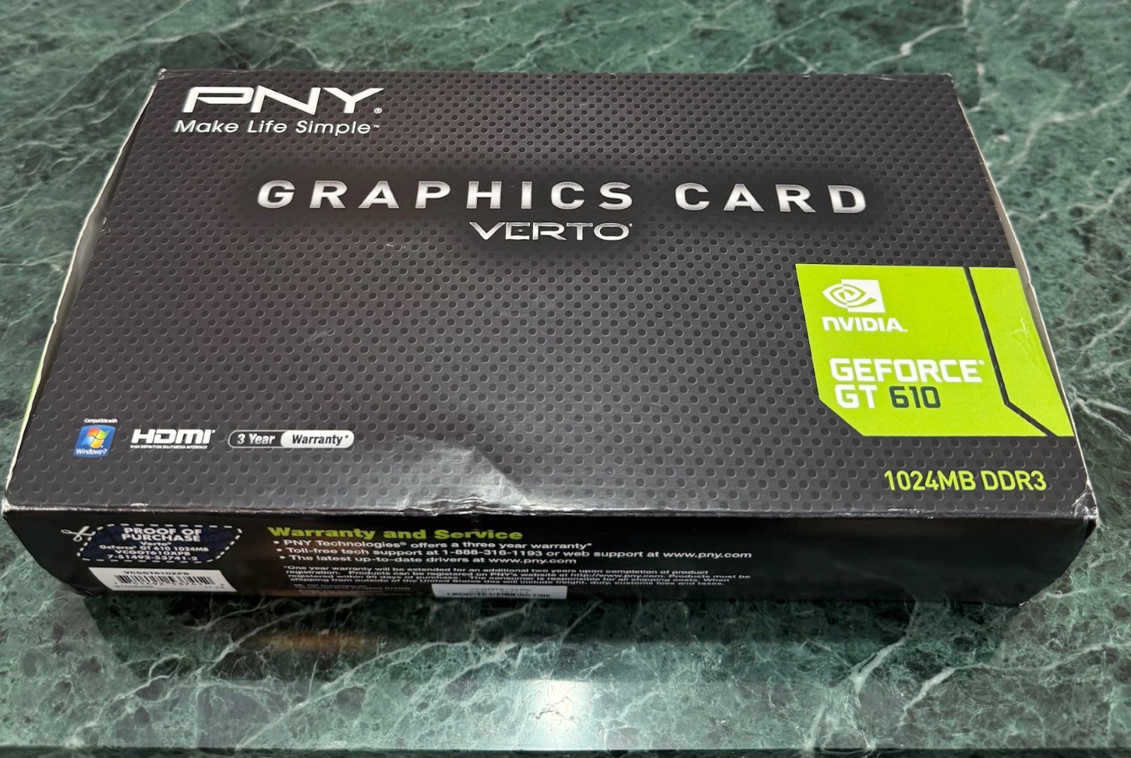 RE500-69004 - PNY - PCIe Nvidia GeForce 7600GS G73 (Bearcat II) Graphics Card