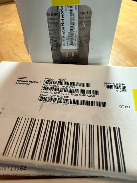 HPE ‎J4858D Transceiver Module - Silver
