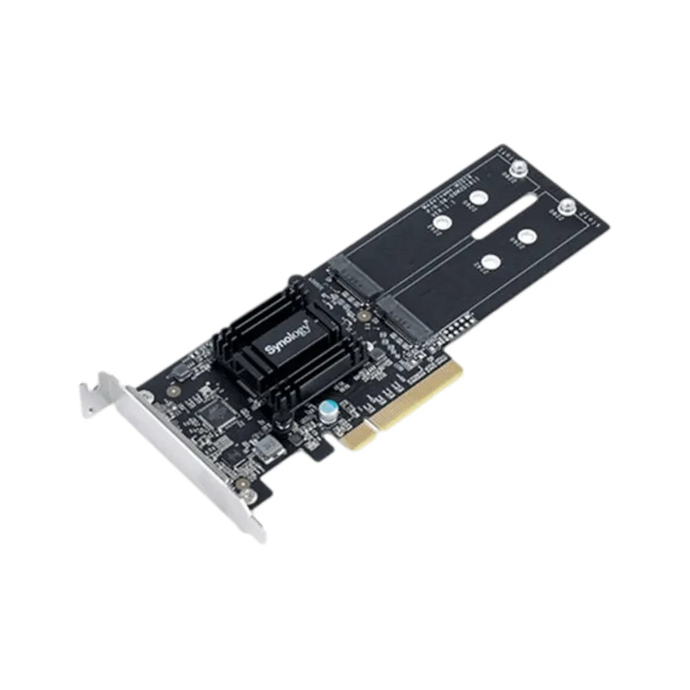 Synology M2D18 Dual M.2 SSD PCIe Expansion Card NVMe SATA NAS Cache Adapter