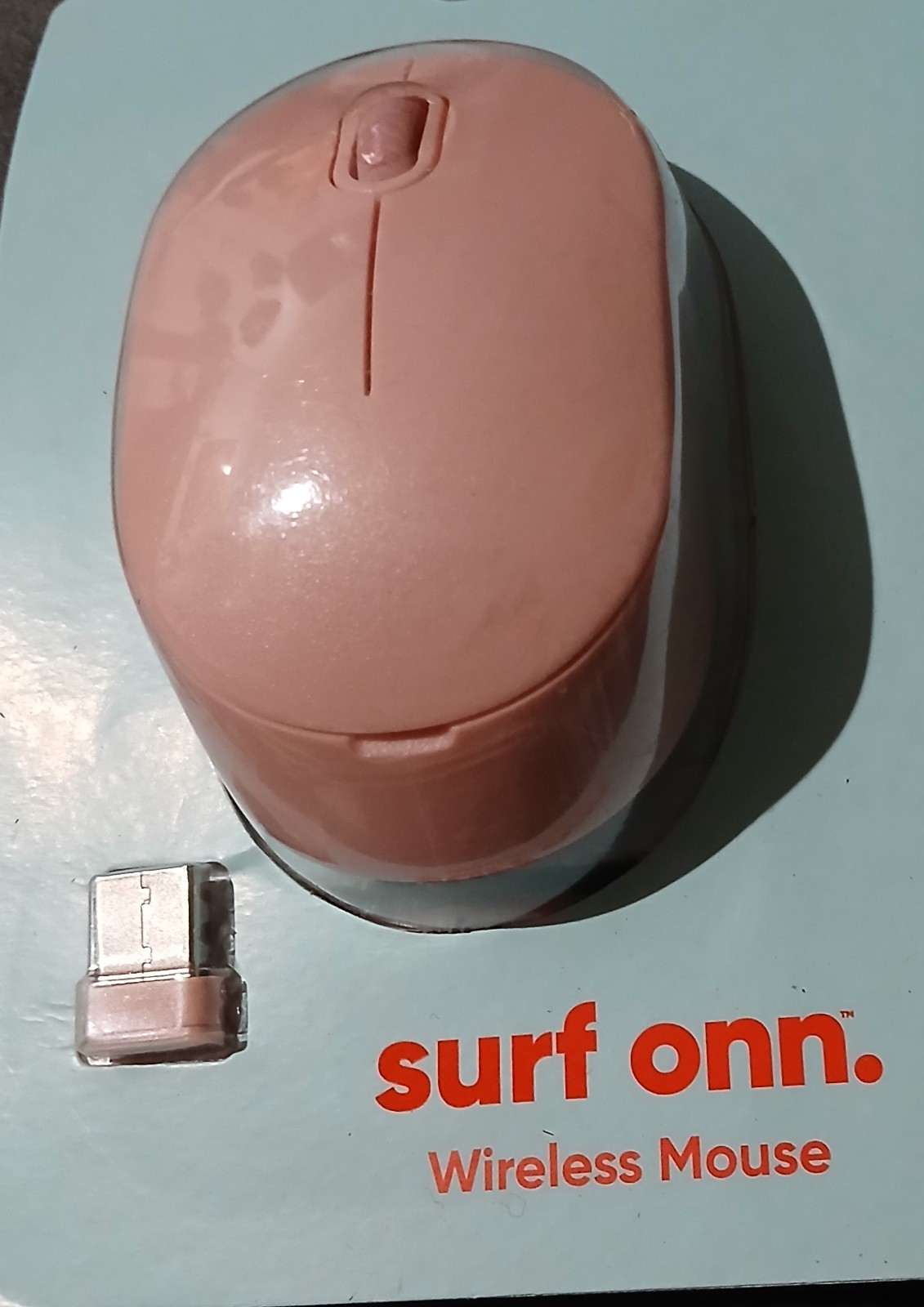 Onn. Surf Onn. 5-Button Wireless Compact Mouse - New