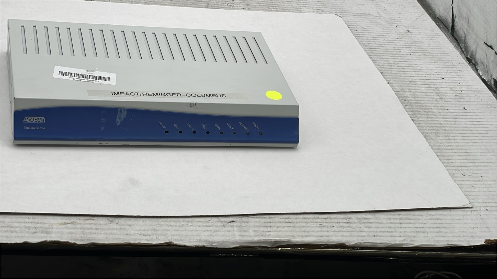 Adtran Total Access 904 IP Business Gateway Router 4 FXS 4212904L1 2nd Gen