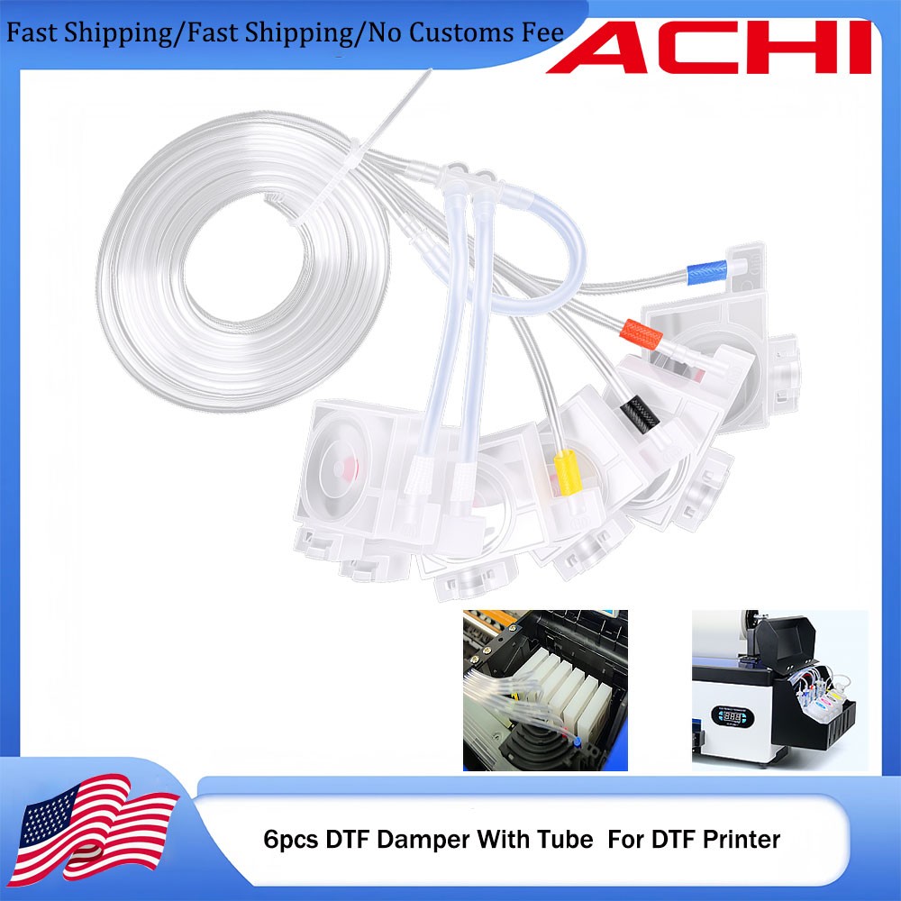 R1390/L1800/L800 DTF Damper Ink Bag With Tube For A3/A4 DTF Printer