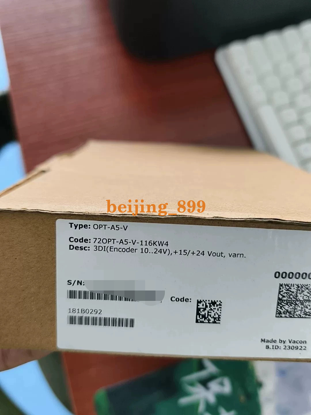 1PC NEW Vacon inverter IO card OPTA5 OPT-A5-V  Fast transportation
