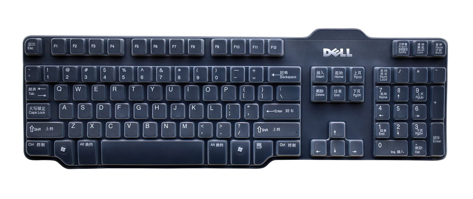Keyboard Cover For Dell L100 Sk-8115 Sk-3205 104-Key Usb Wired Keyboar