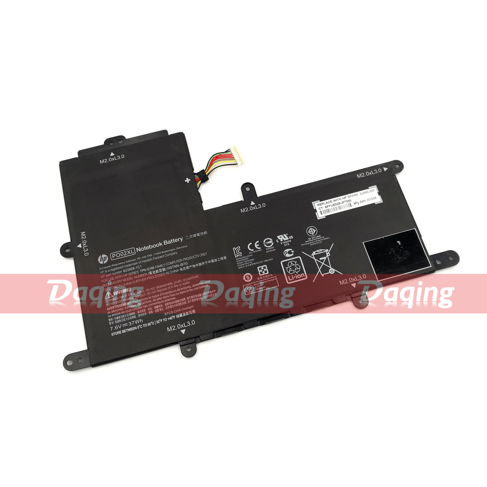 New Original PO02XL Battery for HP Stream 11-R 11-AH 11-AK HSTNN-DB7G 823908-1C1