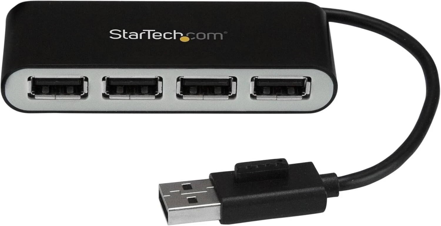 StarTech.com 4 Port USB C Hub to 4x USB-A  2.0 Mini Hub Bus-powered ST4200MINI2