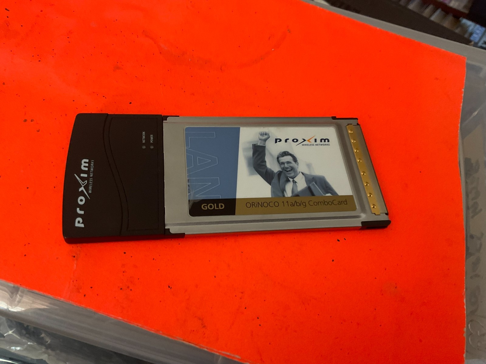 Proxim Orinoco Gold Wireless 11a/b/g PCMCIA Card for PC and vintage Macintosh