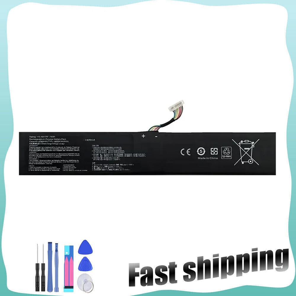 New 74Wh C41N2208 Expand Battery For Asus ROG Ally RC71L Gaming Handheld Player