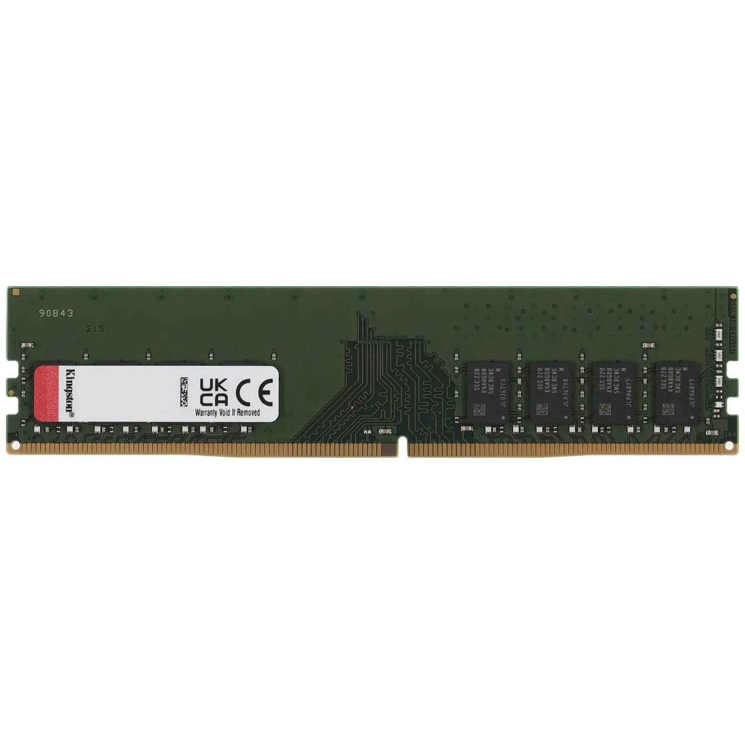 Kingston ValueRAM DDR4 16GB 3200MHz CL22 Desktop Memory RAM KVR32N22S8-16