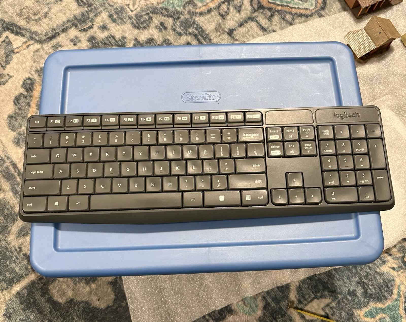 Logitech K235 Wireless Keyboard (Nano Receiver Included)