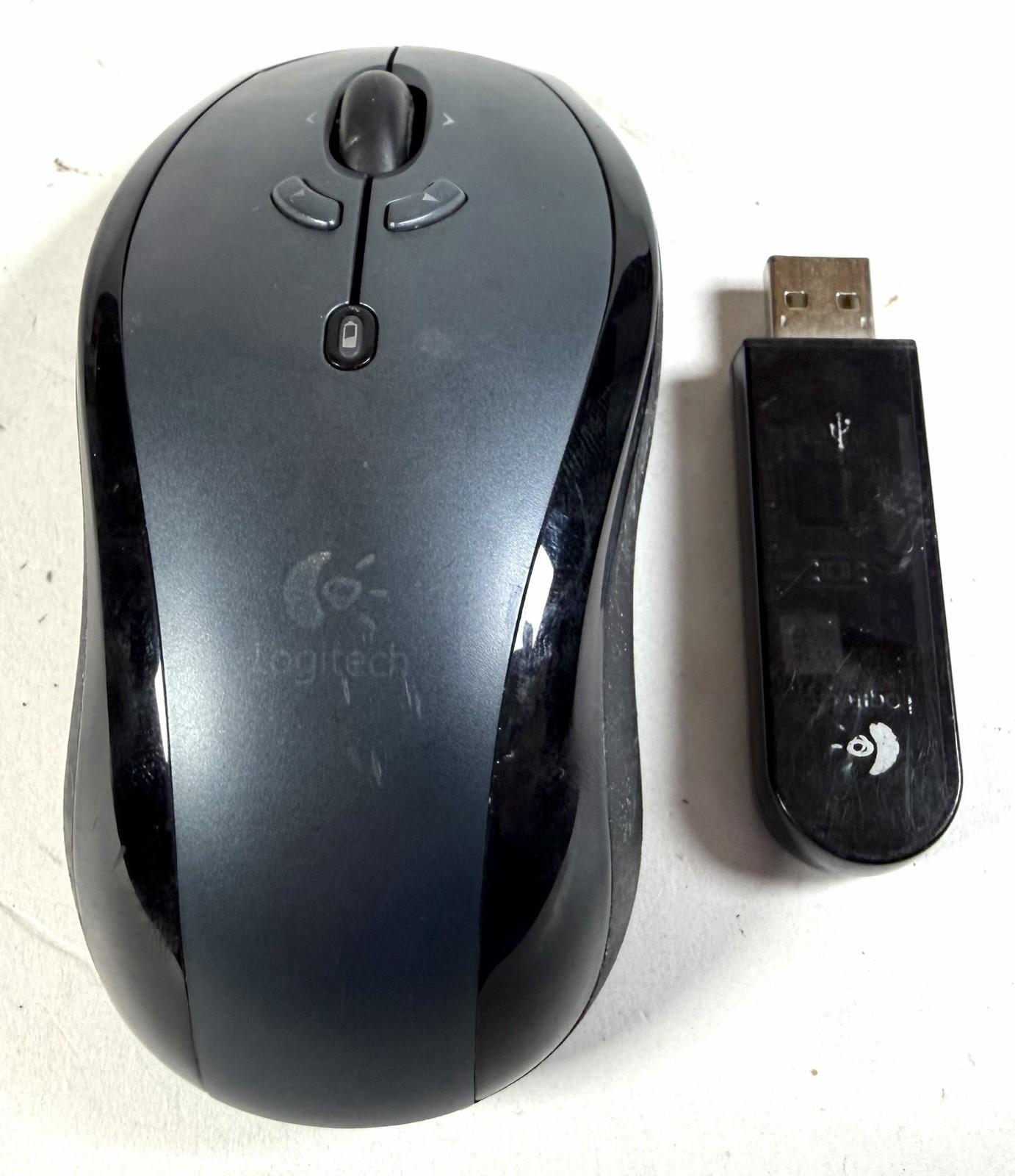 Logitech LX7 Cordless Wireless 5 Button Optical Mouse W Dongle