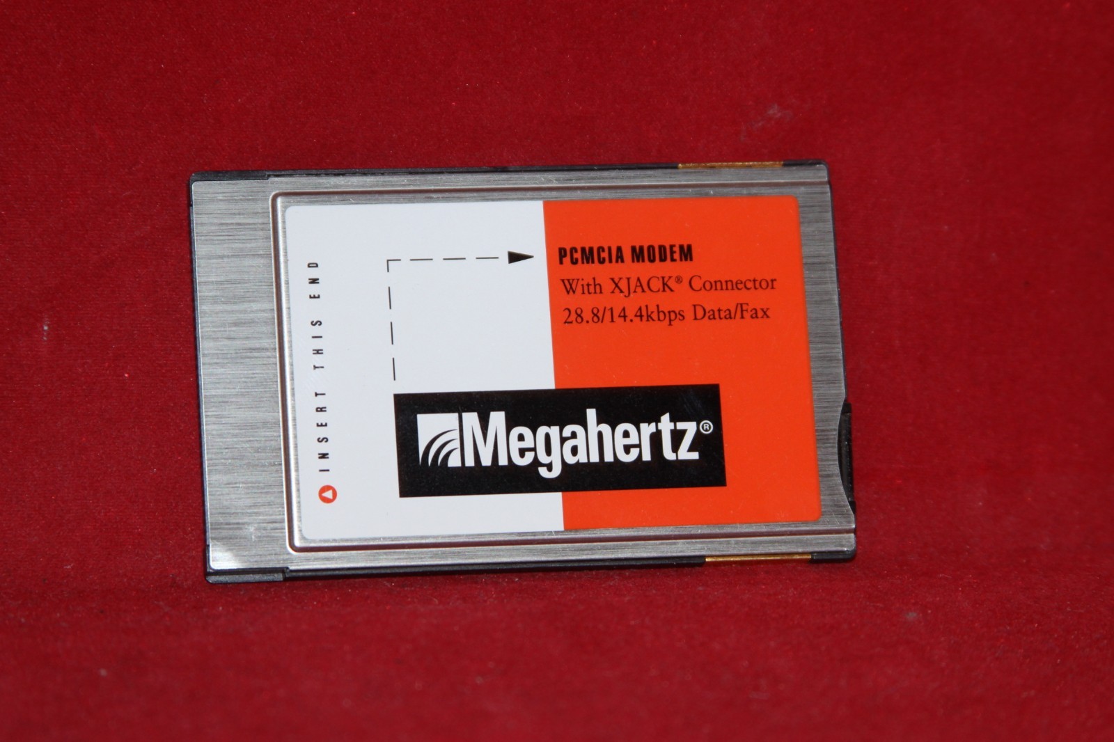 PCMCIA Modem, Megahertz XJ2288, 28.8/14.4kbps Data/Fax