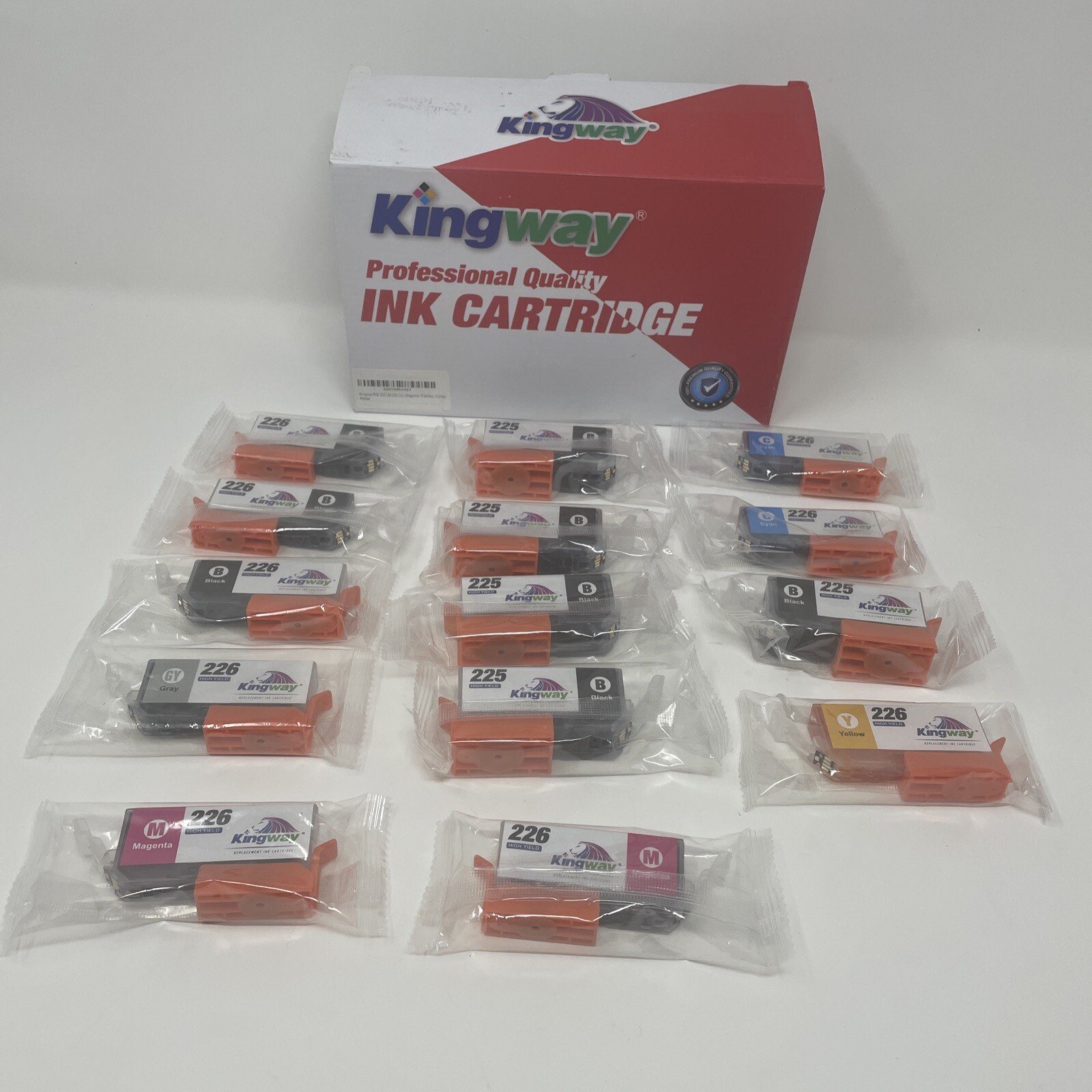 Kingway Compatible Ink Cartridge PGI-225 CLI-226 Canon PIXMA MG5320 png
