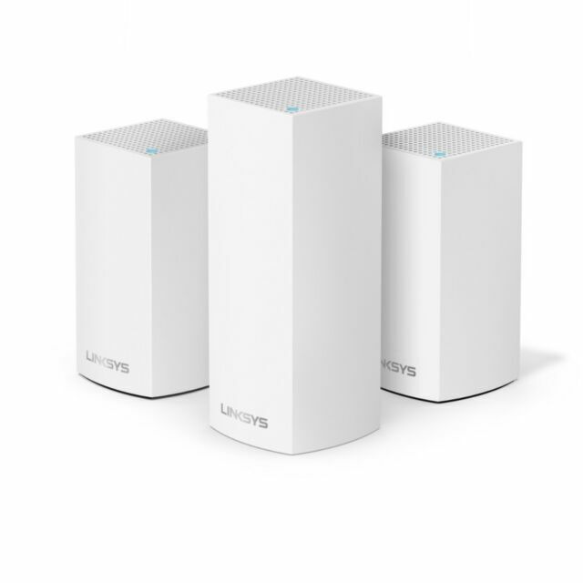 Linksys VLP0203 White Tri-Band Intelligent WiFi System - 3 Pieces