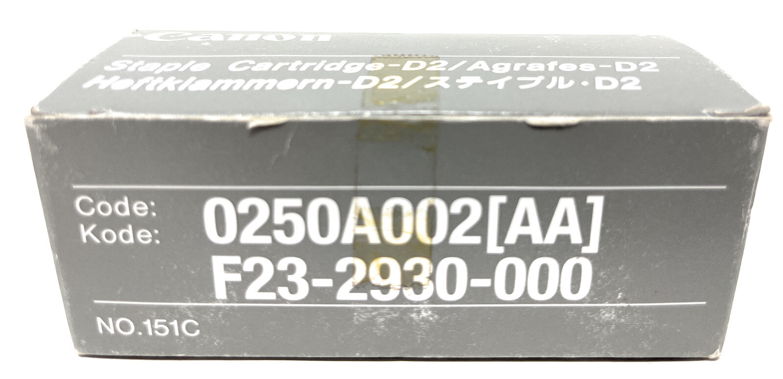 CANON 0250A002 Cartridge Points Metallic D2 F23-2930-780 C-160/C-200D/C-250D