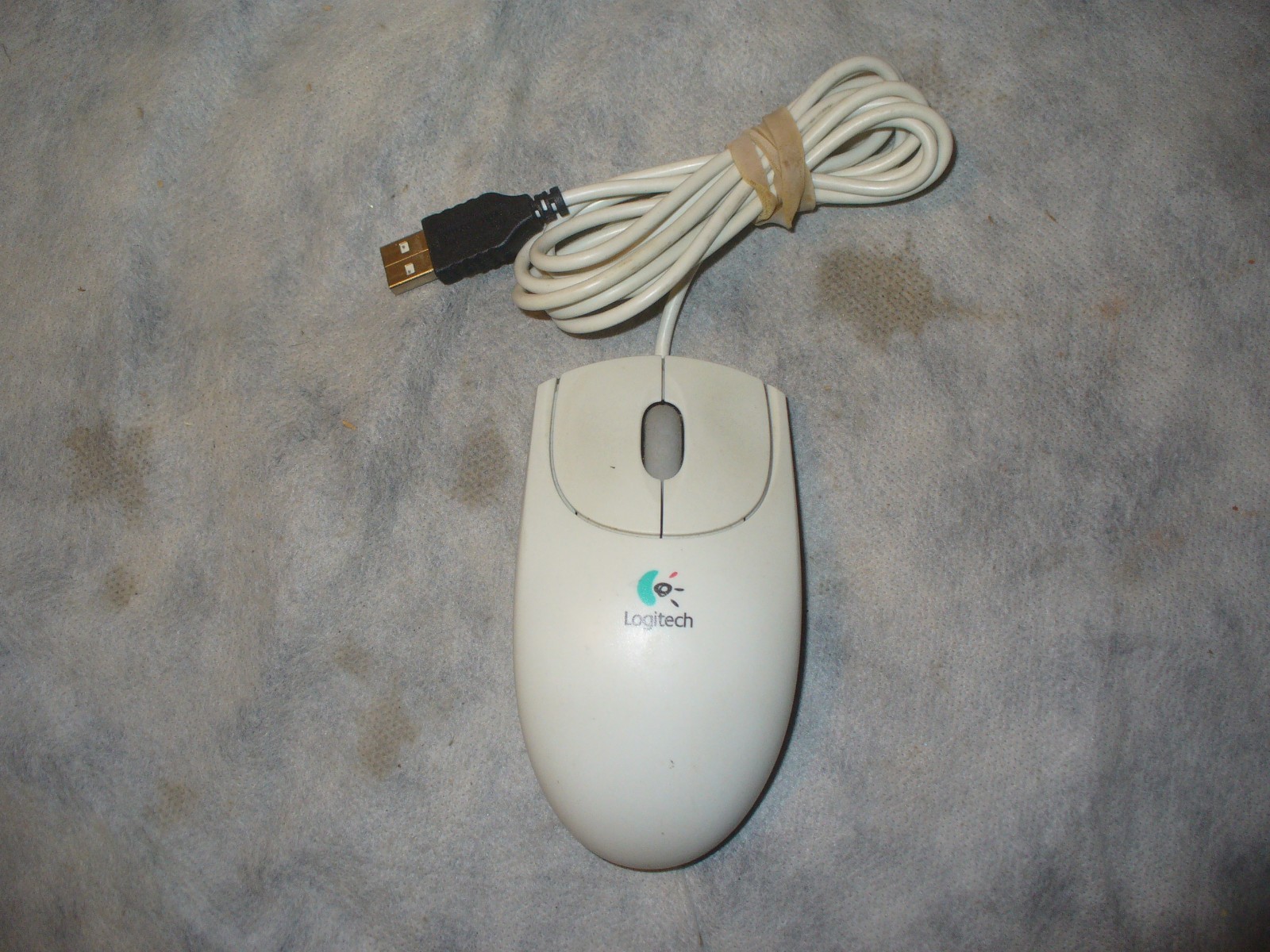 Logitech Optical Mouse M/N: M-BJ58 Corded