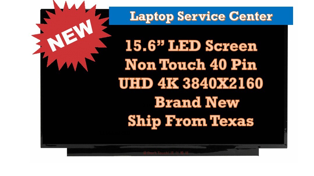New HP P/N M15646-001 4K 15.6"LED LCD Screen  eDP40PIN ADS Panel