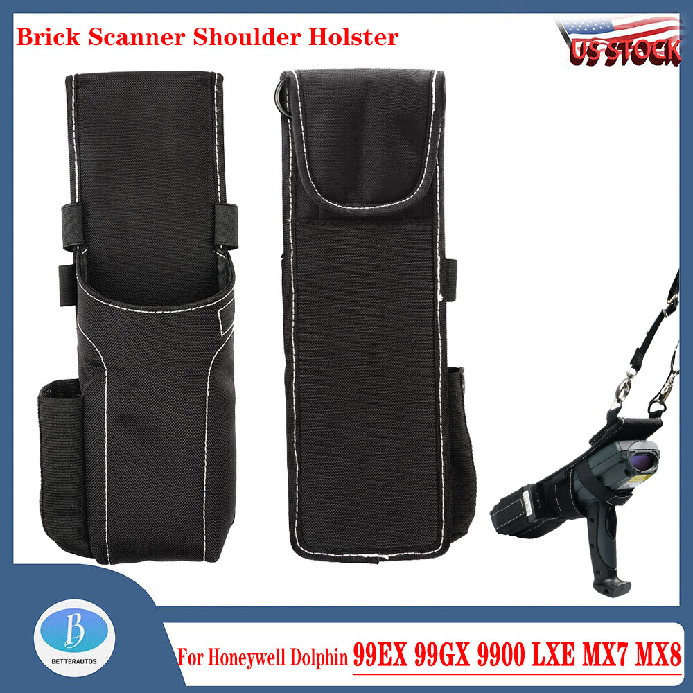 Brick Scanner Shoulder Holster for Honeywell Dolphin 99EX 99GX 9900 LXE MX7 MX8