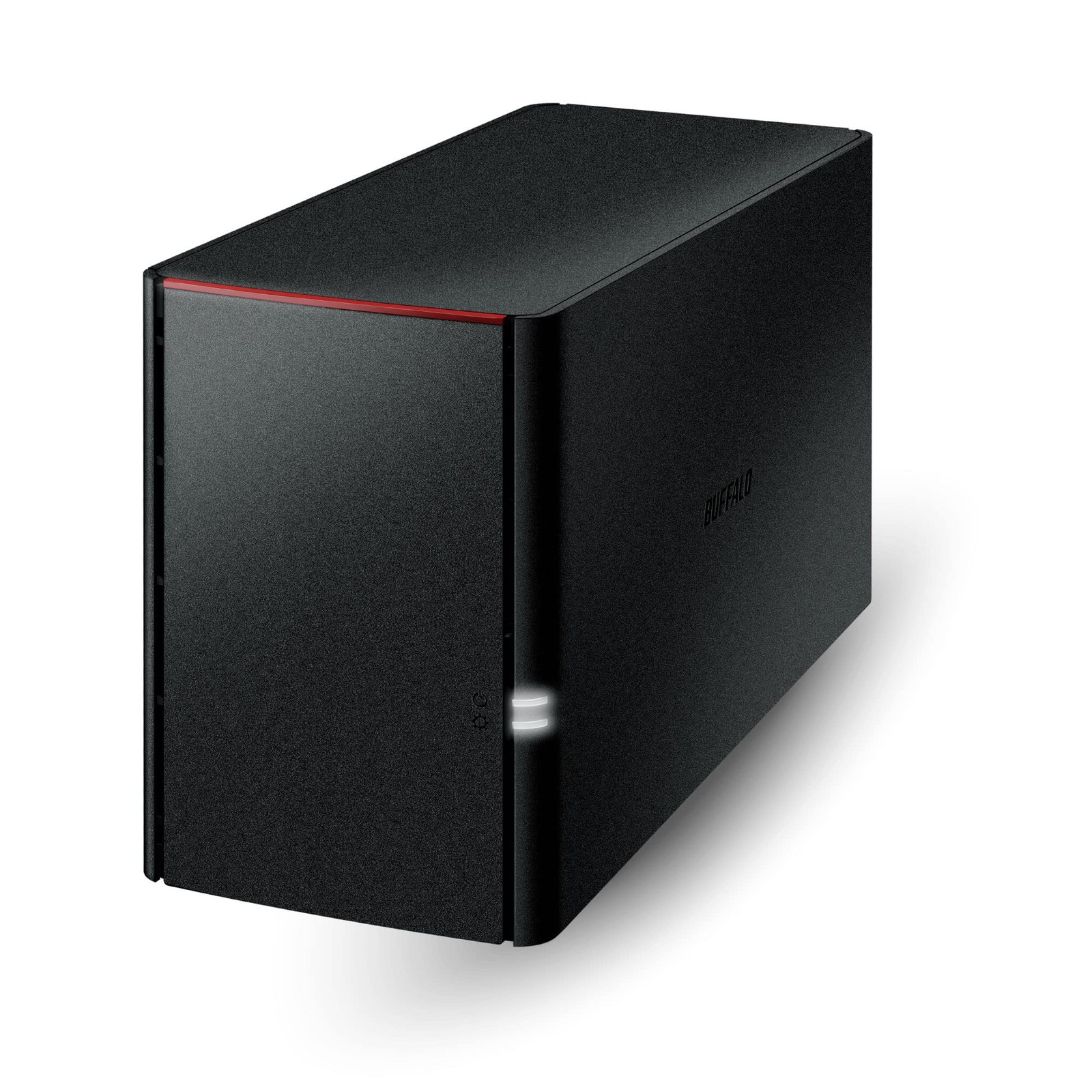 BUFFALO LinkStation 220 4TB 2-Bay NAS Network Attached (2x2TB), Black