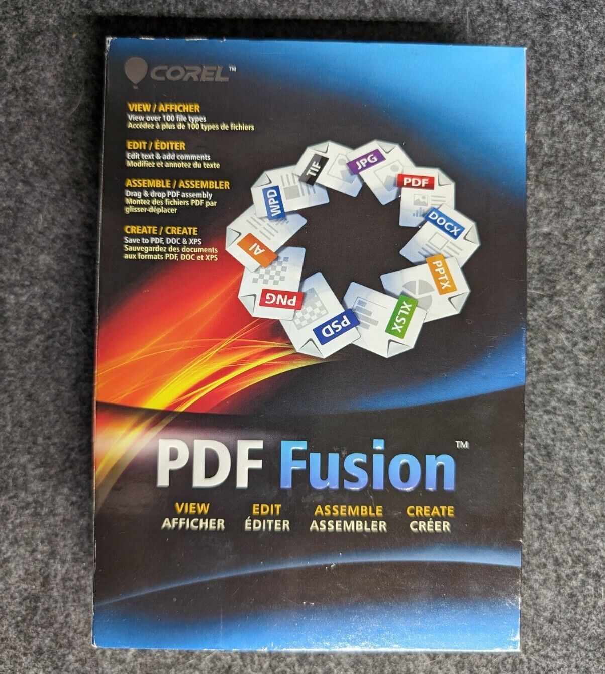 Corel PDF Fusion - Complete Product - 1 User - Standard - Sealed NEW - WINDOWS