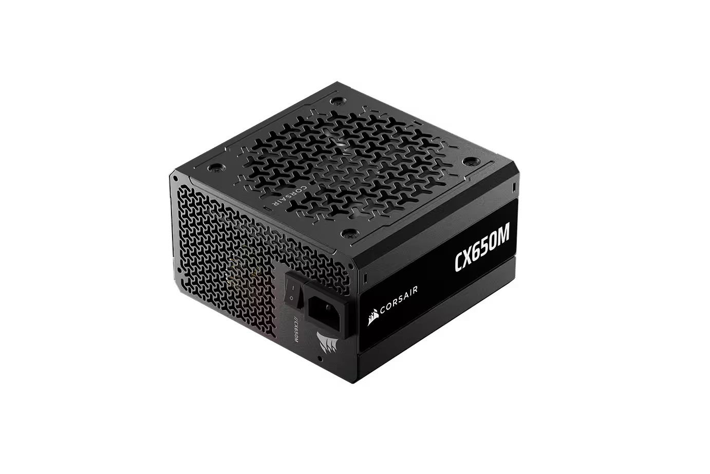 CORSAIR - CX-M Series CX650M Semi-Modular Low-Noise ATX 3.1 Power Supply - Black