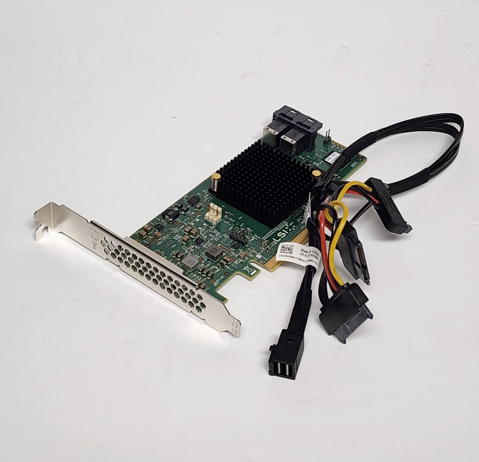 Dell LSI MegaRAID SAS 9341-8i 12GB/s 8 Port PCI-E Controller 0WFN6R WFN6R Tested