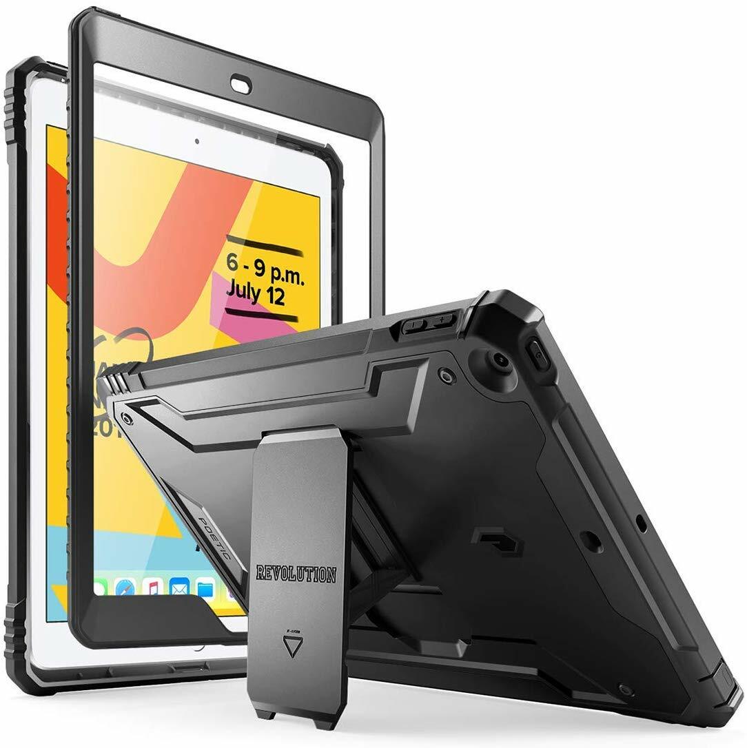 For Apple iPad 10.2 2021 Case Poetic [with Kickstand] Rugged Tablet Cover