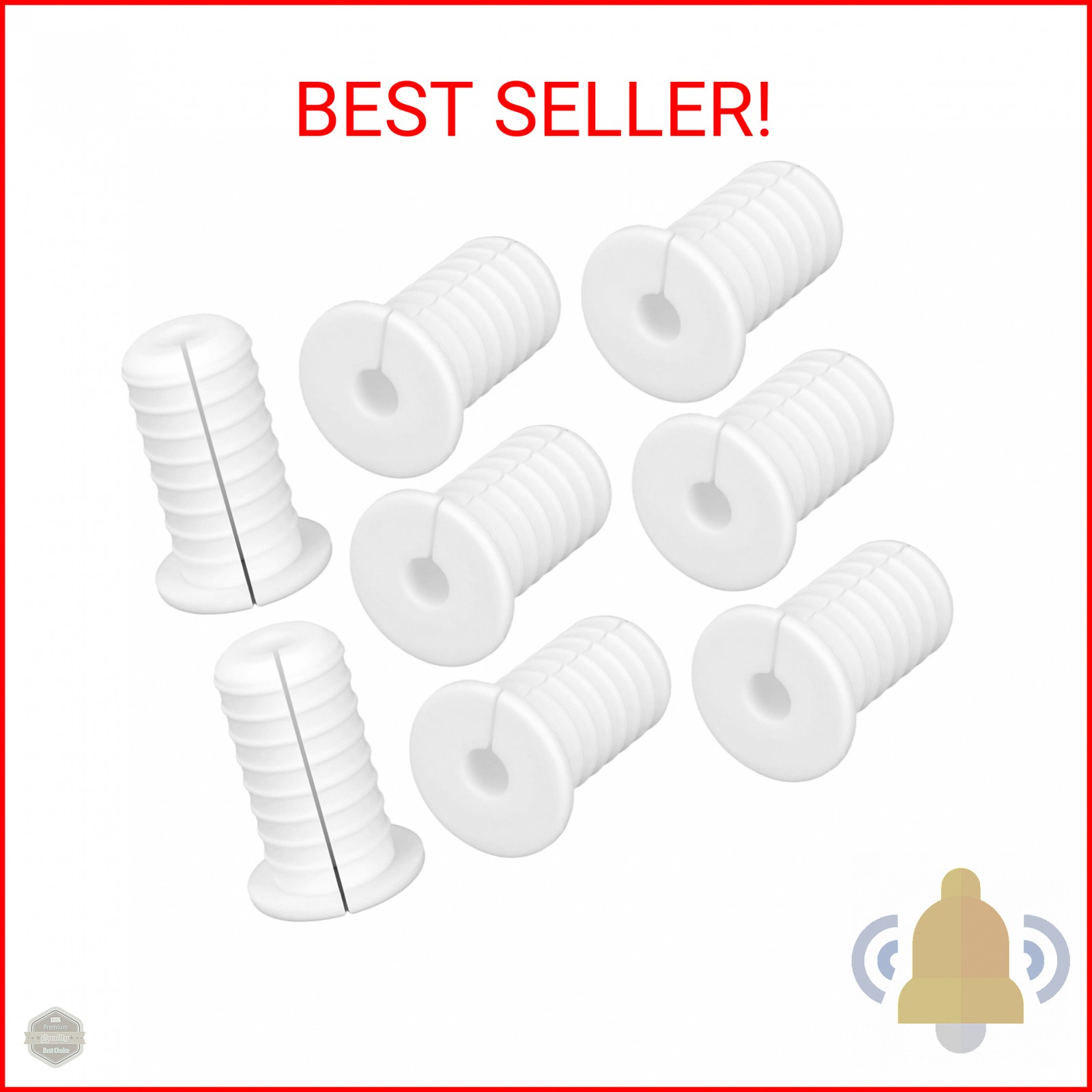 4pcs 3/4 Inch Cable Grommets for Starlink, Anti-Slip Cable Routing Kit Split Wal