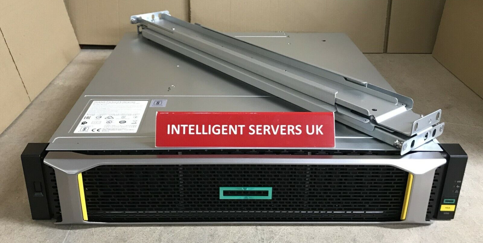 HPE MSA 2050 2x 6Gb MSA I/O Modules 43.2TB HDD 24SFF SAN Storage Solution