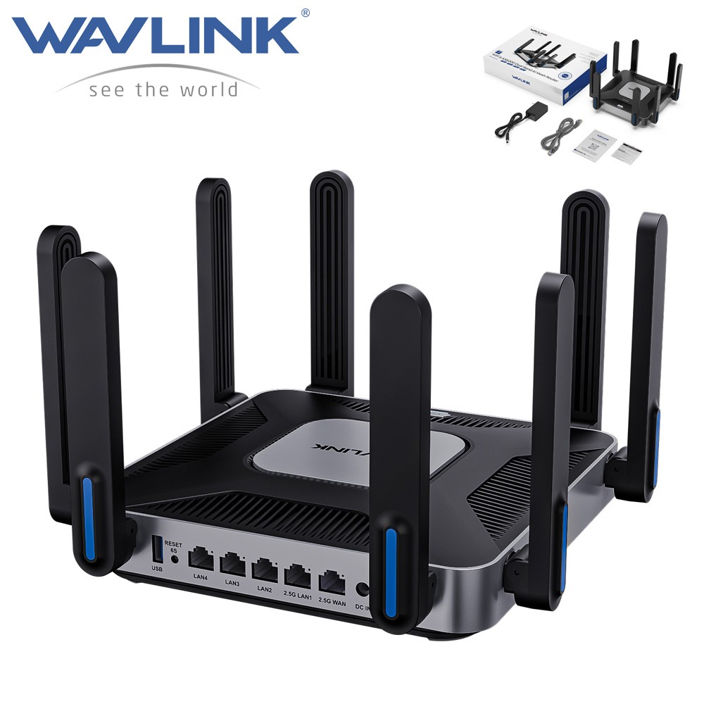 WAVLINK AX6000 Outdoor WiFi 6 Extender Wireless Router 2026 Long Range Gigabit