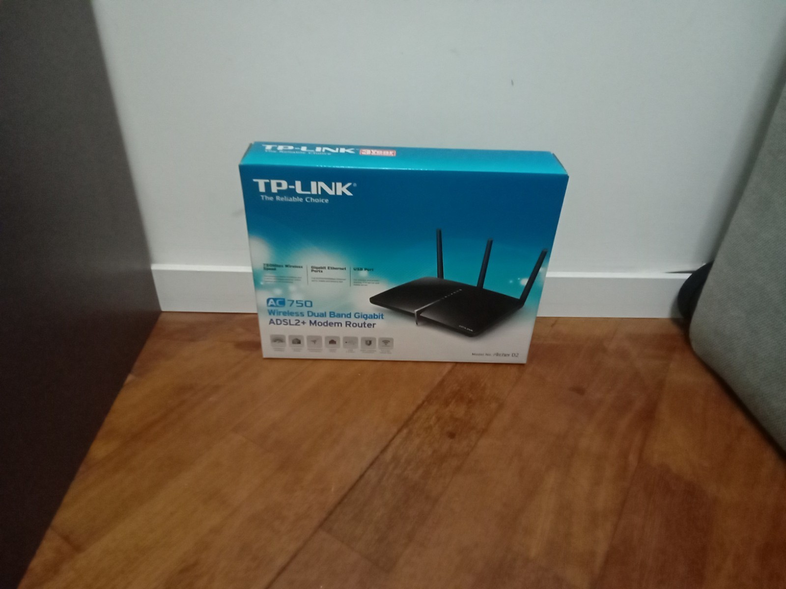 TP-LINK Wireless Dual Band Gigabit Modern Router ADSL2