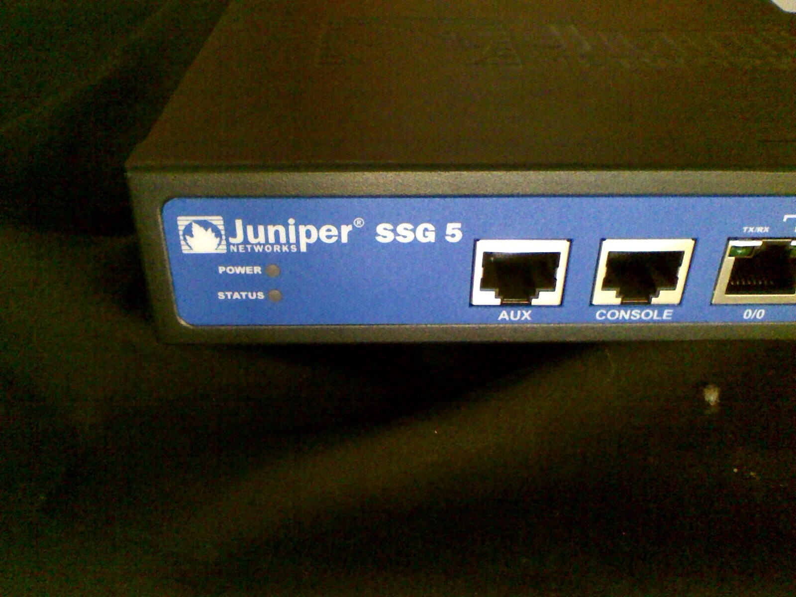 Juniper Networks SSG 5 SSG-5-SB VPN Firewall Device 7-ports (NEED AC ADAPTER) H1
