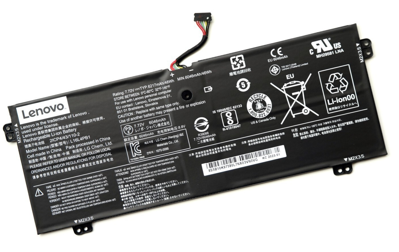 New Original L16L4PB1 L16C4PB1 OEM Battery for Lenovo Yoga 720-13IKB 730-13IKB