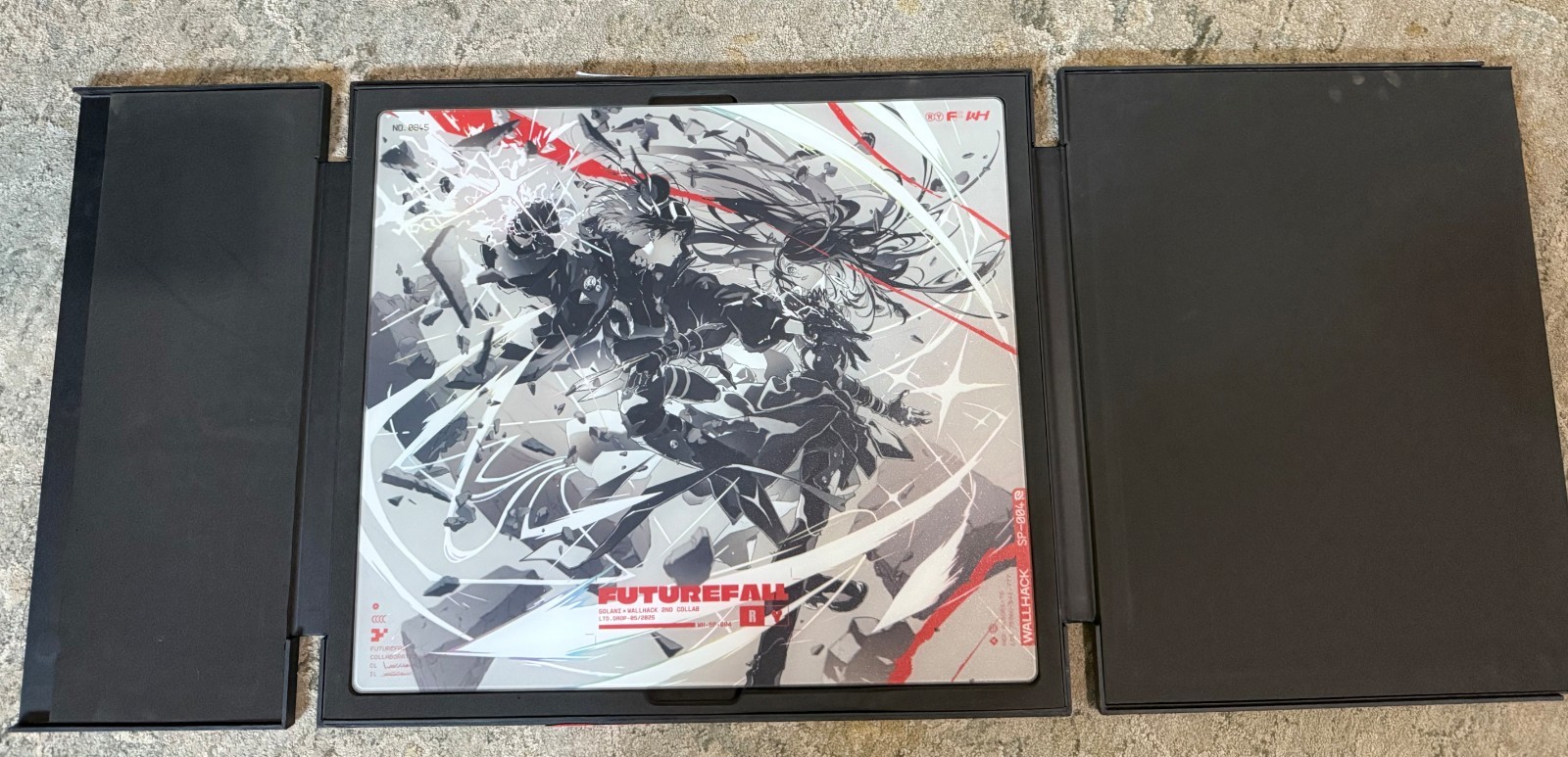 Wallhack SP-004 Future Fall 2nd Solani #540 Glass Mousepad
