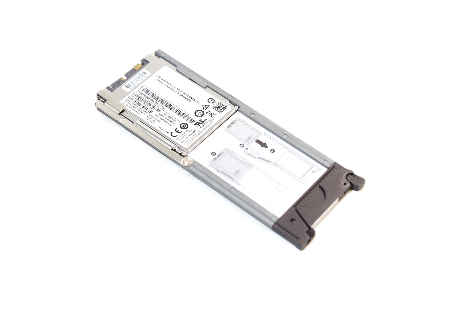 IBM ST400FM0263 400GB 6Gb/s 1.8" SAS SSD Flash Drive W/Caddy Tray P/N: 00WV992