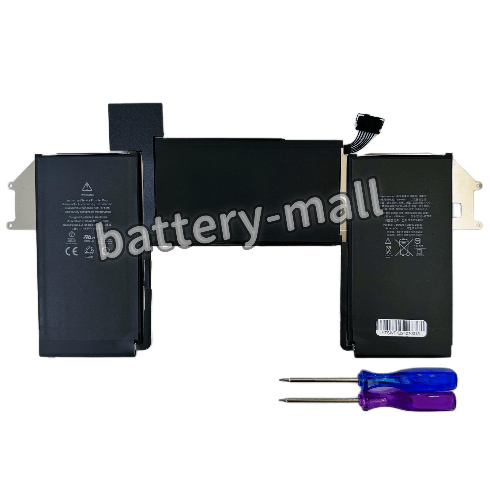 New Original A2389 Battery for MacBook Air 13'' 2020 A2337 M1 EMC 3598 MGN53LL/A