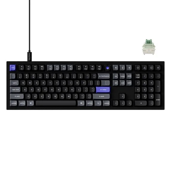 Keychron Q6 HE Wired Hall Effect Keyboard, Rapid Trigger Magnetic Switch