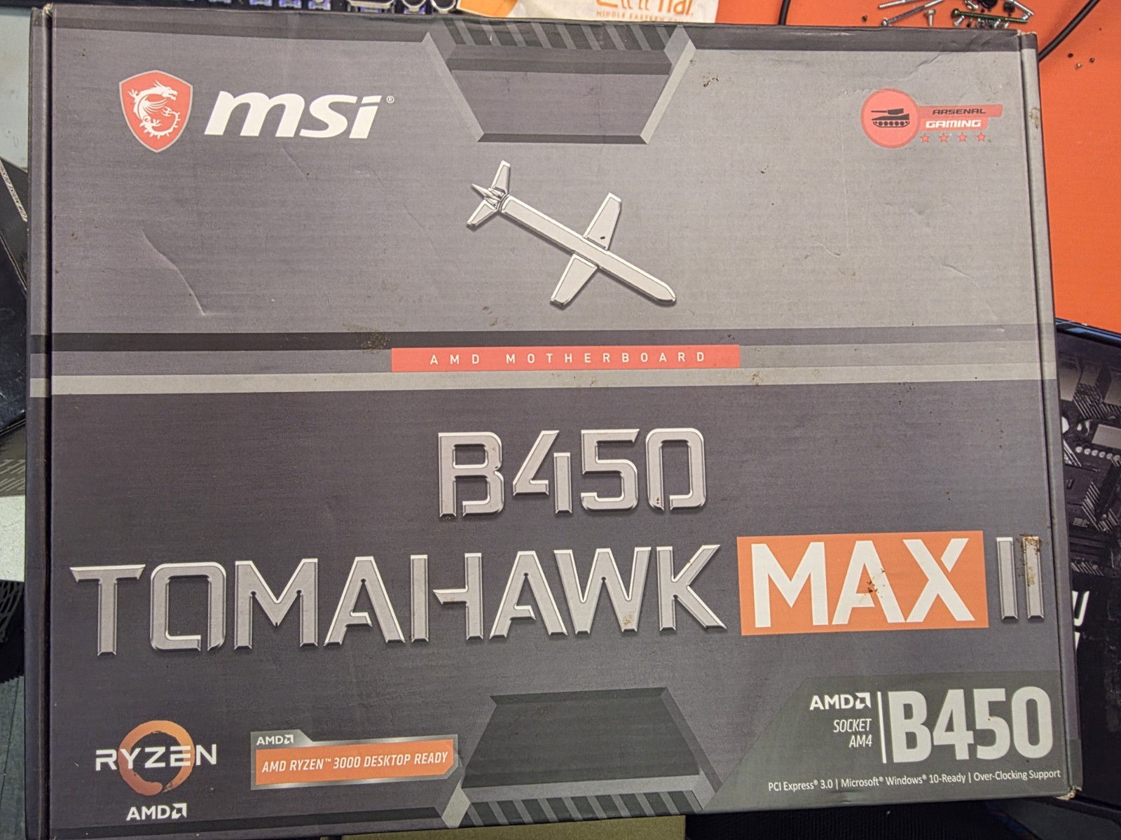 MSI B450 Tomahawk Max -Brand New 
