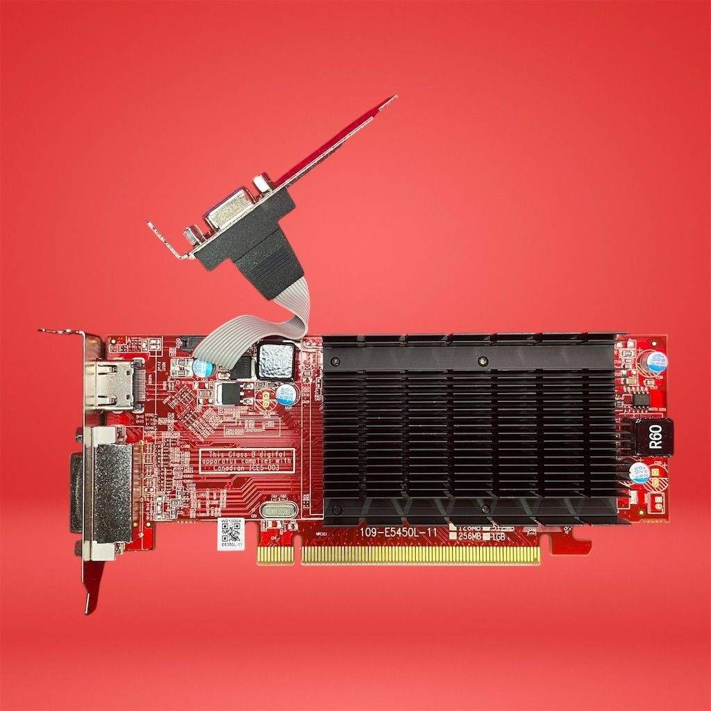 VisionTek Radeon HD6350 6350SFF1GSM Video Card 1GB PCIe DMS-60 Mini-DP