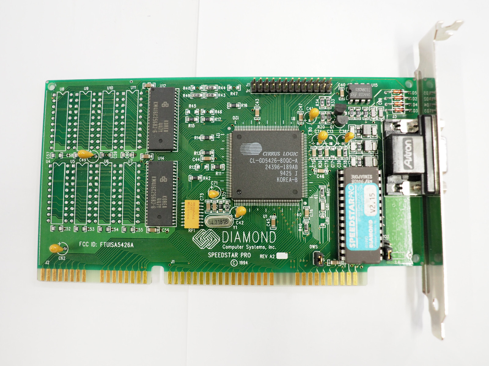 Diamond Computer Systems SpeedStar Pro  16-bit ISA Graphics Card