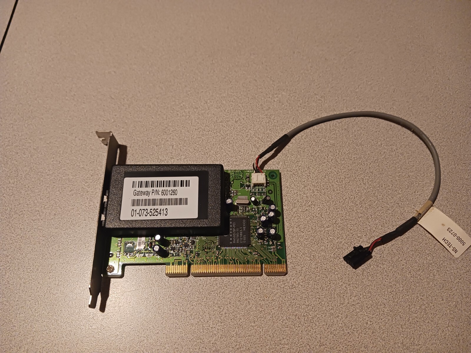 Gateway P/N 6001260 SF-1156IV/R9A Dialup Fax Modem A99-0886JP | NT946