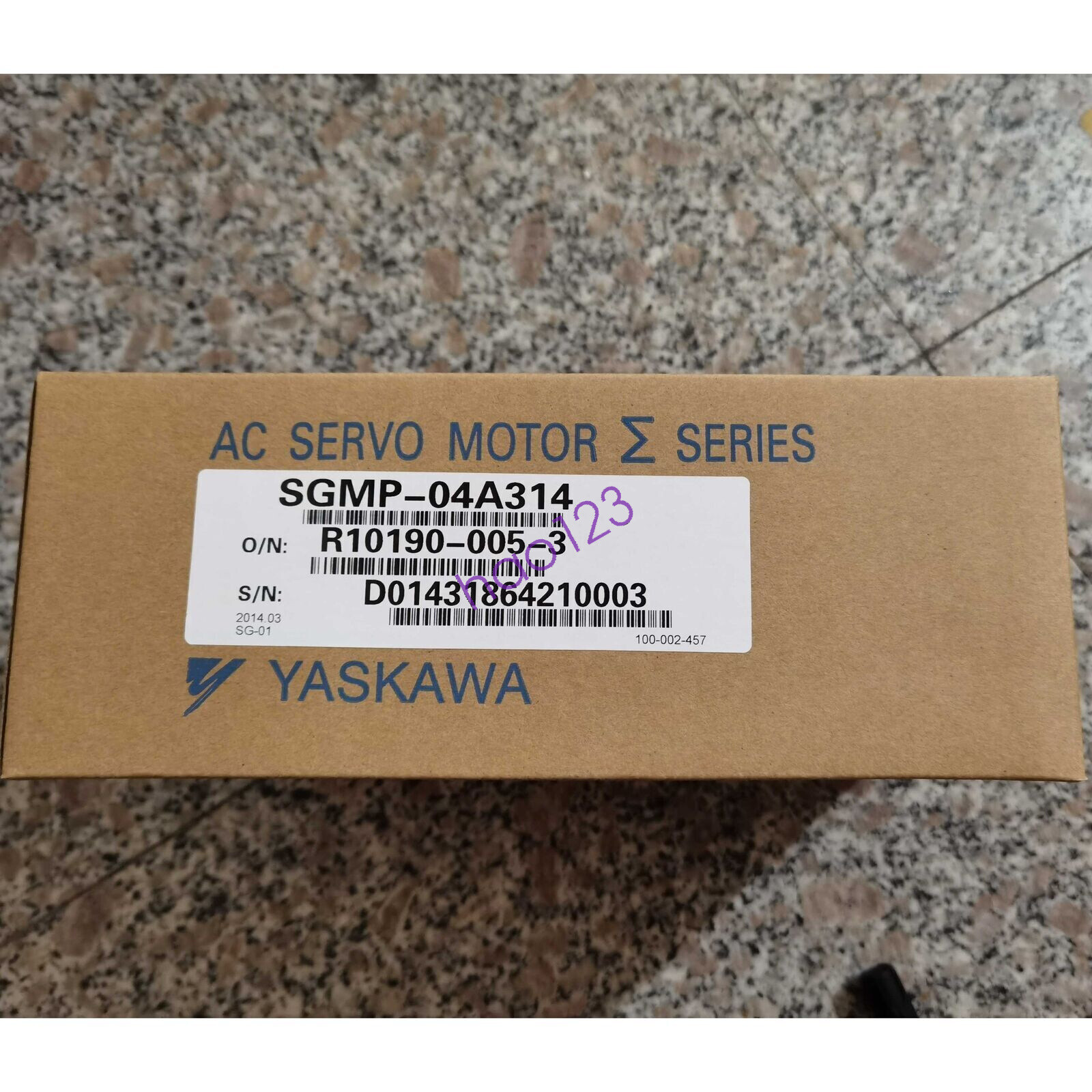 1PCS New Yaskawa SGMP-04A314 Servo Motor In Box Expedited Shipping DHL/FedEx