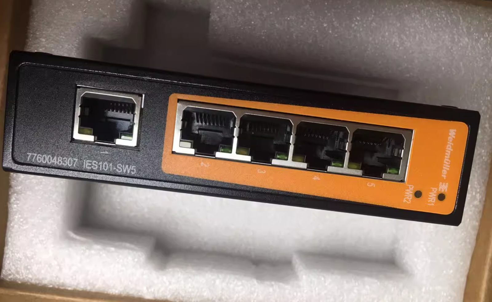 Weidmuller Industrial Ethernet Switch IES101-SW5 7760048307