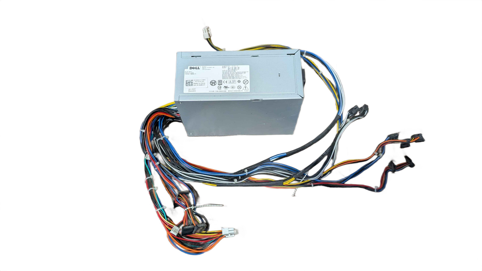 Dell G821T Precision T7500 1100W Power Supply 80+ SILVER Harness Cables